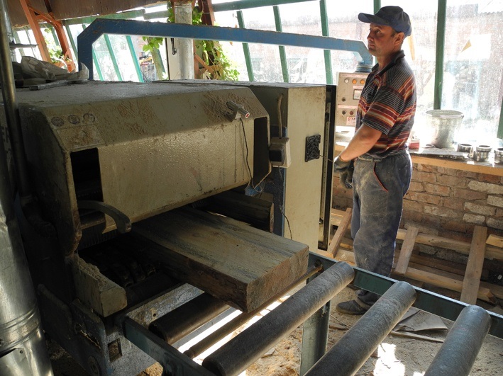 Так працює багатопильний верстат